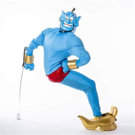 Amputee Debuts Epic Genie Halloween Costume