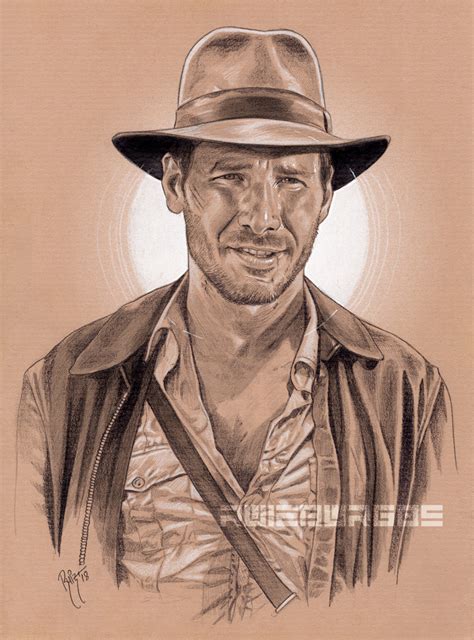 ArtStation - INDIANA JONES Pencil