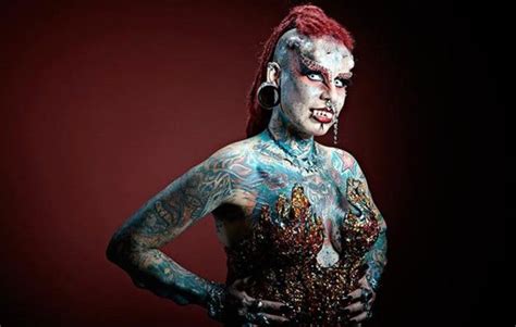 Most body modifications - MARIA JOSE CRISTERNA Guinness Book, Guiness, Guinness World, Think ...