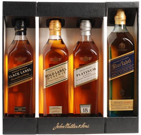 Johnnie Walker The Collection Sampler Gift Set 200ml - Toast Wines by Taste