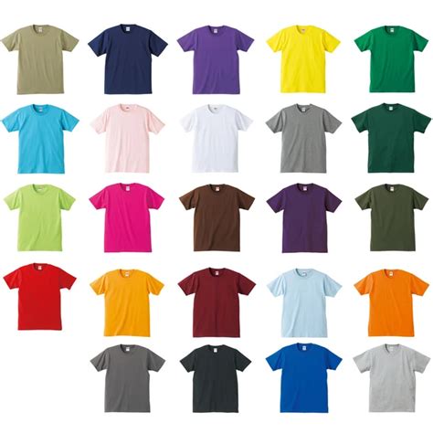 Men's solid color T shirt loose cotton round neck short sleeve shirt ...