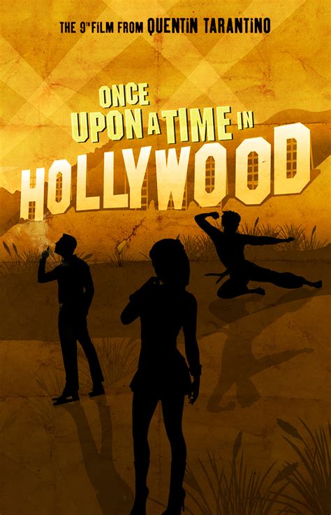 Once Upon a Time In Hollywood poster by DComp on DeviantArt