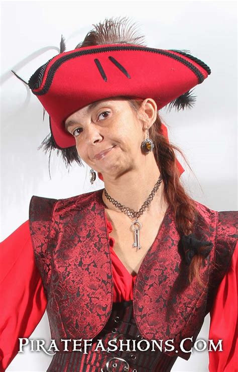 Custom Made Pirate Tricorn Hat - Pirate Fashions