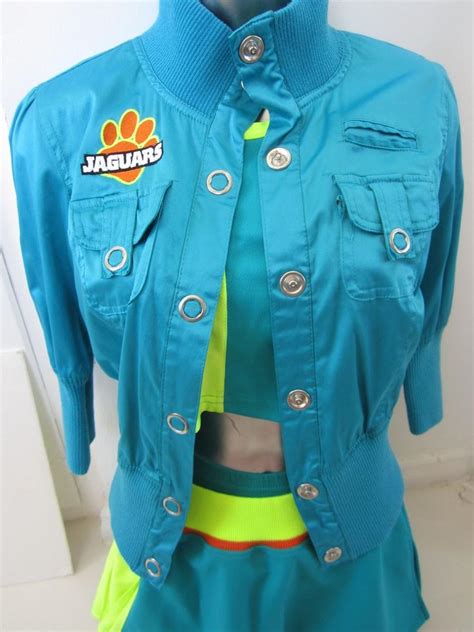 BRING IT ON FIGHT FINISH SCREEN WORN MALIBU JAGUARS CHEERLEADER COSTUME ...