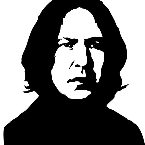 Professor Snape | Harry potter art drawings, Harry potter stencils, Silhouette art