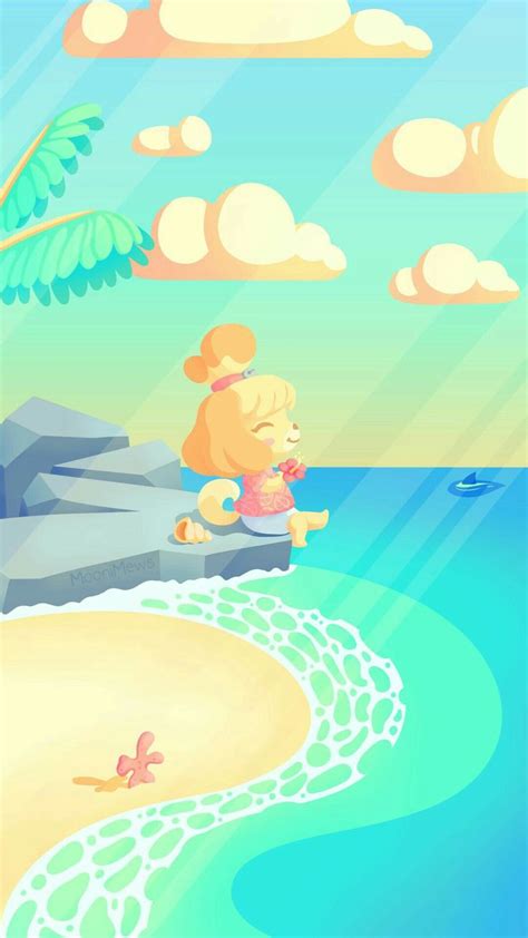 a cartoon bear sitting on top of a beach next to the ocean