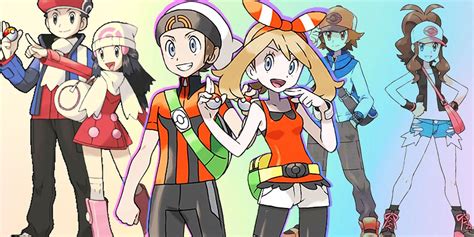 Every Pokémon Protagonist From the Games Who Also Appeared in the Anime