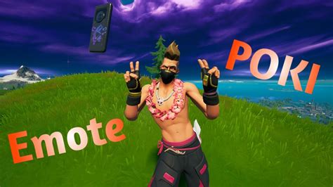 Poki [Emote] - Fortnite - YouTube