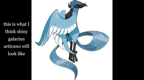 shiny galarian articuno - YouTube