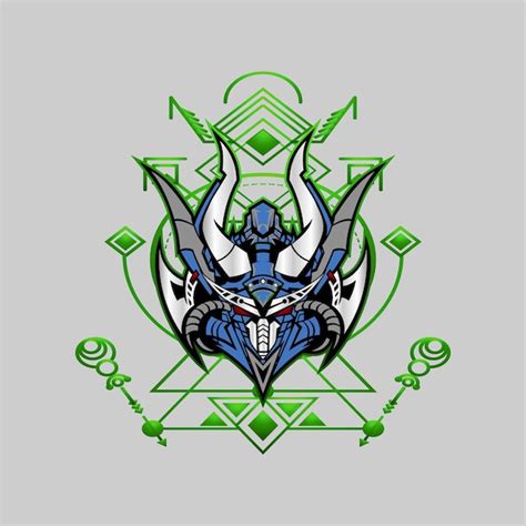 Premium Vector | Robot head logo