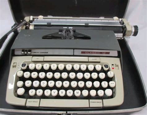 Smith Corona electric typewriter with original box & manuals. Works great. - lagoagrio.gob.ec