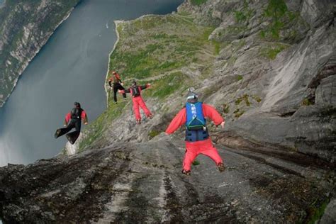 Base jumping Norway | Base jumping, Outdoor, Extreme sports