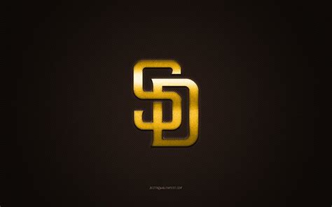 Download wallpapers San Diego Padres emblem, American baseball club ...
