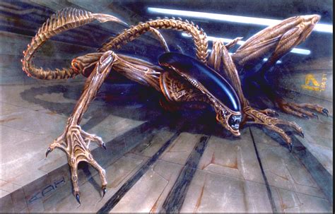 Alien Explorations: Alien Resurrection: Alien Warrior Concepts by Art Lee