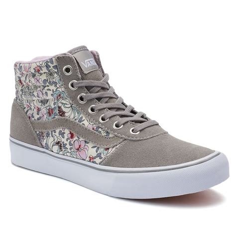 Vans Milton Women's High-Top Skate Shoes | Skate shoes, Suede skate shoes, High top vans