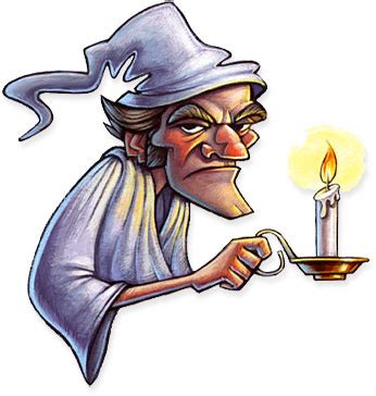 Ebenezer Scrooge Clipart - A Christmas Carol - Free Christmas Clipart