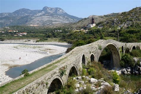 ALBANIA, SHKODRA: A BIKING TOUR TO URA E MESIT (MES BRIDGE) - Living in Montenegro :)