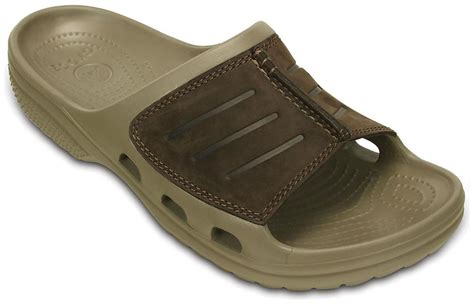 Buy Crocs Men's Brown Yukon Flip Flops Online at Low Prices in India - Paytmmall.com