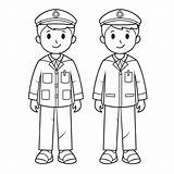 Uniform Coloring Pages sketch template