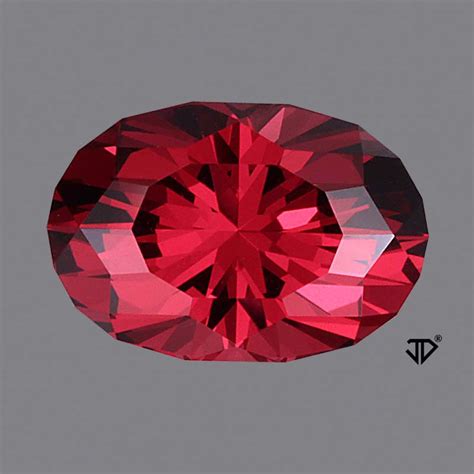 Rhodolite Garnet Gemstone 4.30ct | John Dyer/Precious Gemstones Co. Catalog