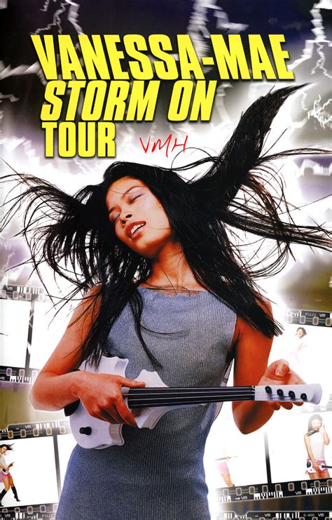 Vanessa-Mae - VMH INFO - Storm Tour - Souvenir Brochure, [an error occurred while processing ...