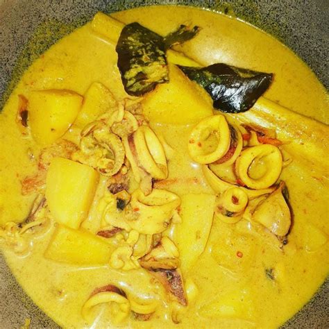 Resepi Sotong Masak Lemak Cili Padi - Kebaya Lurik o