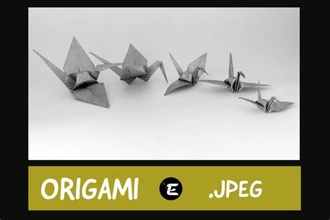 Black and White Origami Graphic by grafikestelle · Creative Fabrica