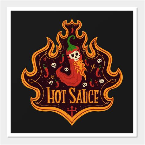 Hot Sauce by yeroma | Hot sauce, Hot sauce packaging, Logo design