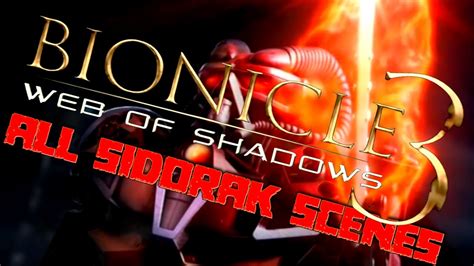 BIONICLE: Web of Shadows | All Sidorak Scenes - YouTube