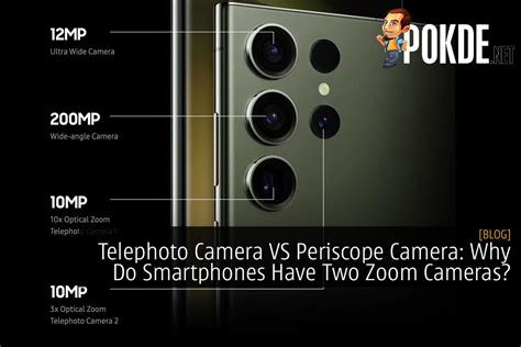 Telephoto Camera VS Periscope Camera: Why Do Smartphones Have Two Zoom Cameras? - Pokde.Net