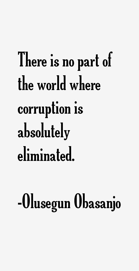 Olusegun Obasanjo Quotes & Sayings