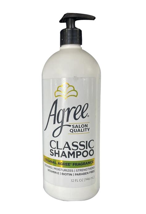 Agree Classic Scent Shampoo (32fl oz Pump Bottle) Original Fragrance ...