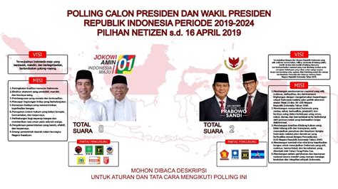 🔴 [LIVE] Polling Calon Presiden & Wakil Presiden Republik Indonesia ...