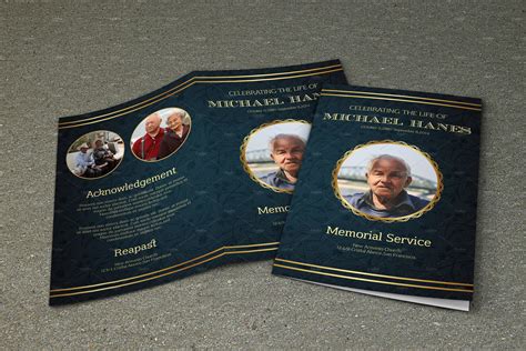 Remarkable Funeral Brochure Design - 32+ Examples, Illustrator, Design, Word, Pages, Photoshop ...