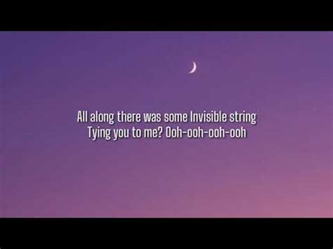 Invisible String (Lyrics) Taylor Swift - YouTube