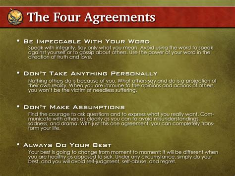 The Four Agreements Quotes Pdf. QuotesGram