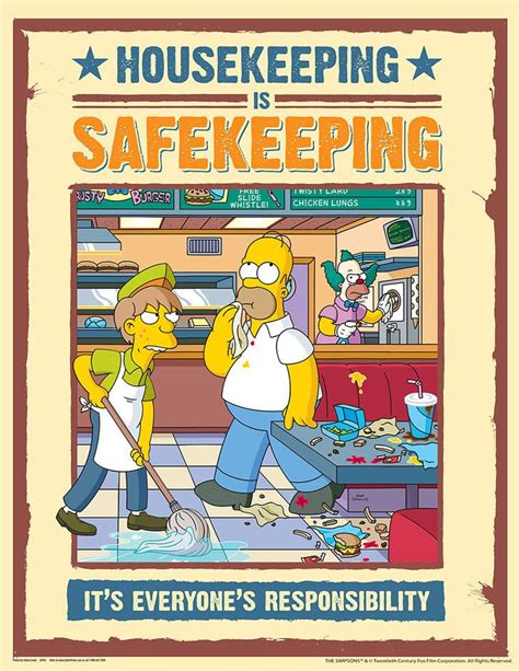 Simpson's Safety Posters - Album on Imgur | Safety posters, Health and ...