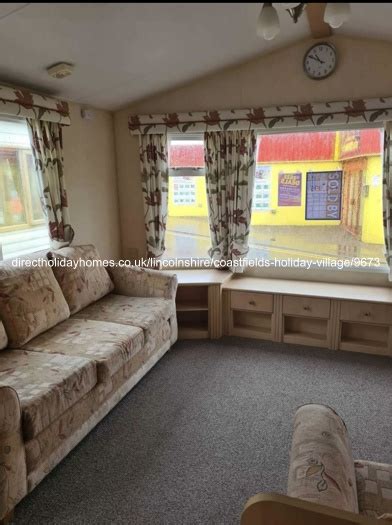 Pet friendly static caravan for hire at Coastfields Holiday Park in Ingoldmells, Lincolnshire.