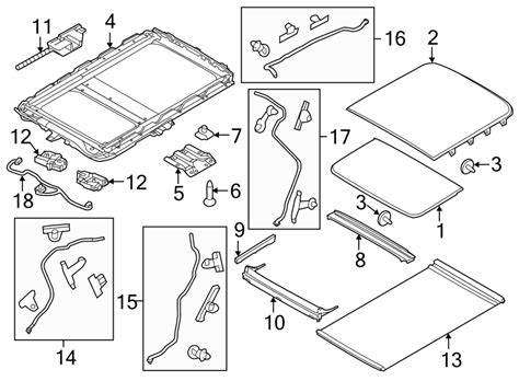 2020 Ford Mustang Sunroof. Shield. Cable Guide. Slide. Side - BB5Z78500A66A | Northside Ford ...