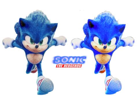 Sonic Movie redesign full body edits v2 (no credit needed) : r ...