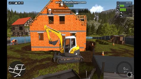 Construction Simulator 2015 - Building a House Pt. 3 - YouTube