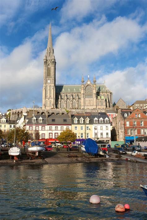 Cobh. Ireland stock image. Image of boat, colman, street - 17316931