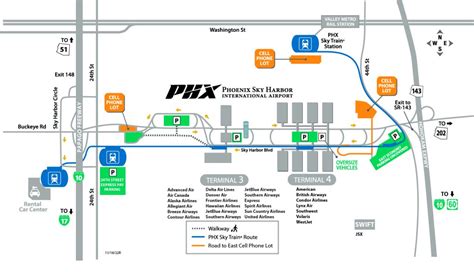 Sky Harbor Terminal 3 Map - Sissy Ealasaid