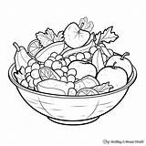 Food Coloring Pages  Free & Printable sketch template