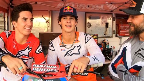 Jett Lawrence & Hunter Lawrence rare interview - Alpinestars Ride Day - YouTube