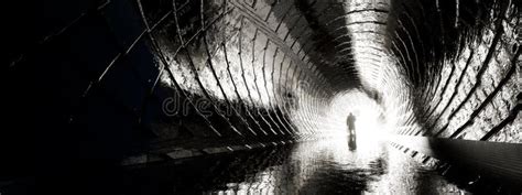 Dark Tunnel with a Bright Light at the End or Exit As Metaphor To ...