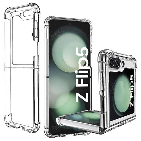 Samsung Galaxy Z Flip 5 Shockproof Clear Pouch Gel Case | Shop Today ...