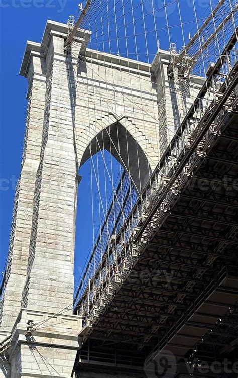 Brooklyn bridge view 13565939 Stock Photo at Vecteezy