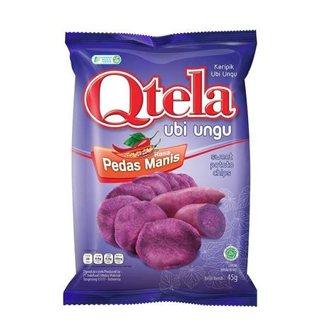 Jual Qtela Ubi Ungu Rasa Pedas Manis Keripik [45 g] di Seller Ramayana ...