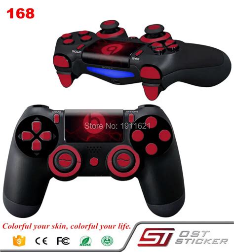 2pcs a lot Vinyl Decal Skin stickers for Playstation 4 PS4 controller ...